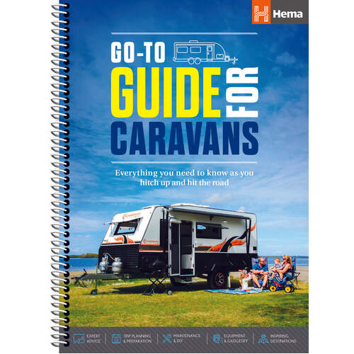 HEMA Go-To Guide for Caravans Book
