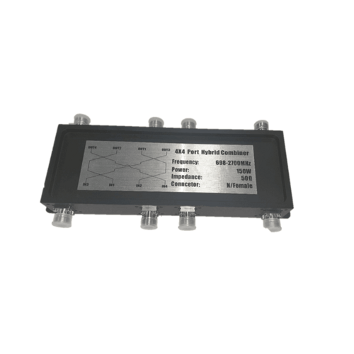 Blackhawk Hybrid Splitter / Combiner for RF 3G/4G 700-2700Mhz 4X4 Port 