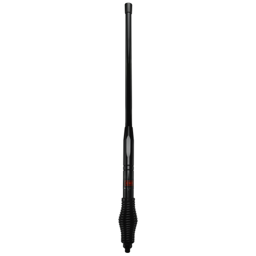 GME AE4707B 595mm Medium Duty Fibreglass Radome Antenna, AS002 Spring (2.1dBi Gain) - Black