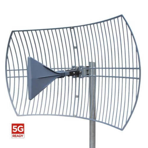 Blackhawk Parabolic Grid Antenna 600-6500MHz 14-25dBi