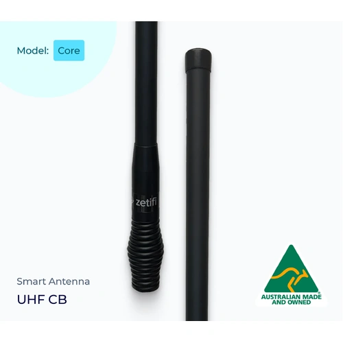 Zetifi Smart Antenna (Core) 3dBi UHF CB 580mm Matte Black