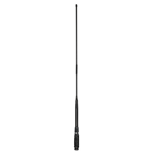 AT850BK Uniden Elevated Feed and Fibreglass Whip Antenna Black 6.6 dBi Gain