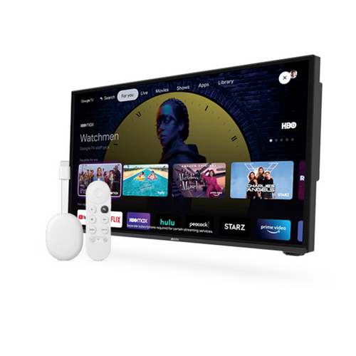 AXIS 22" 12 / 24 Volt HD Smart Google TV for Caravan With DVD, PVR & Bluetooth