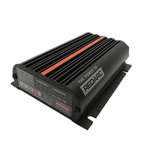 REDARC BCDC1250D DUAL INPUT 50A IN-VEHICLE DC BATTERY CHARGER