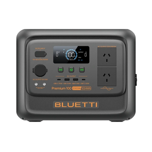 BLUETTI Premium 100 V2 Portable Power Station | 2,000W 1,024Wh