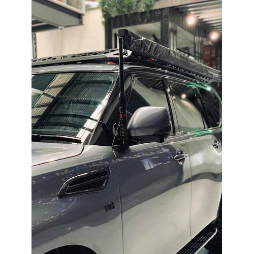Heavy Duty Antenna Bracket - Suits Nissan Patrol Y62 -  Passenger Side