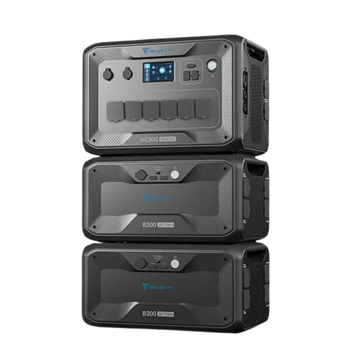 Bluetti  AC300 + 2 x B300 | Home Battery Backup