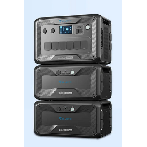 Bluetti  AC300 + 2 x B300 | Home Battery Backup