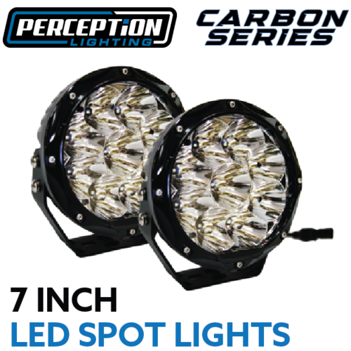 Carbon Series 7" LED Spot Lights