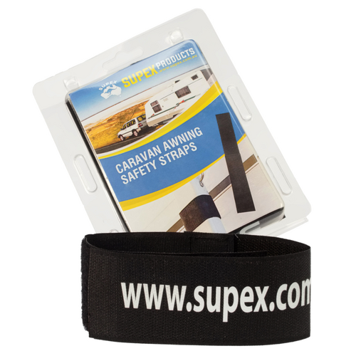Supex Caravan Awning Safety Straps | 2 Pack