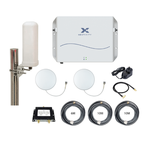 CEL-FI GO G51 Stationary 4G/5G Tri-Carrier Switchable Signal Booster Multi Level Omni Building Pack