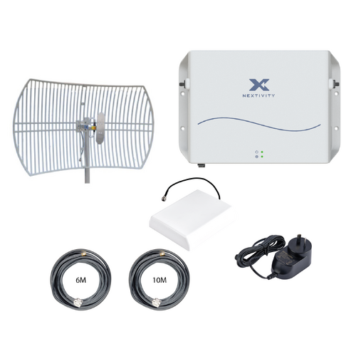 CEL-FI GO G51 Stationary 4G/5G Tri-Carrier Switchable Signal Booster Grid Building Pack - Xtreme Antennas