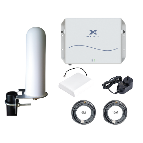 CEL-FI GO G51 Stationary 4G/5G Tri-Carrier Switchable Signal Booster Xtreme Omni High Gain Building Pack