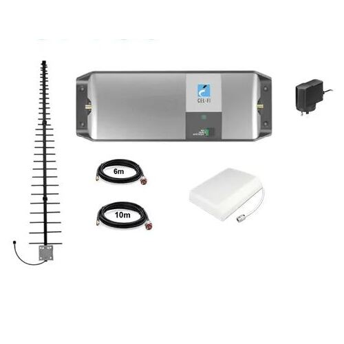Cel-Fi Go Optus 3G/4G Mobile Signal Repeater Booster Building Pack w/ Wall Mount LPDA Antennas RPR-CF-000235