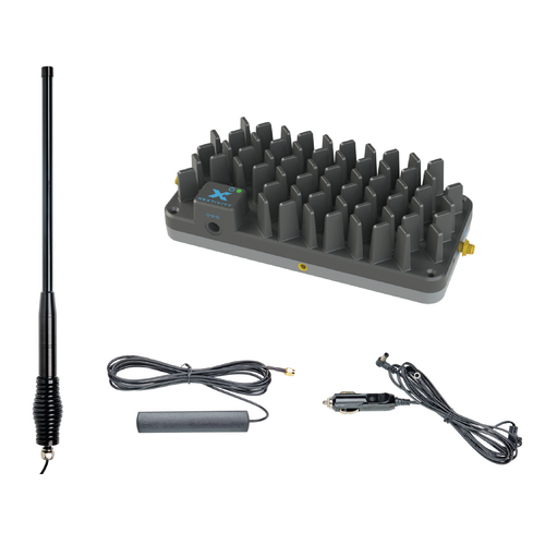 Cel-Fi GO Roam R41 3G/4G/5G Mobile Signal Repeater with Xtreme Trucker Compact Antenna 68cm