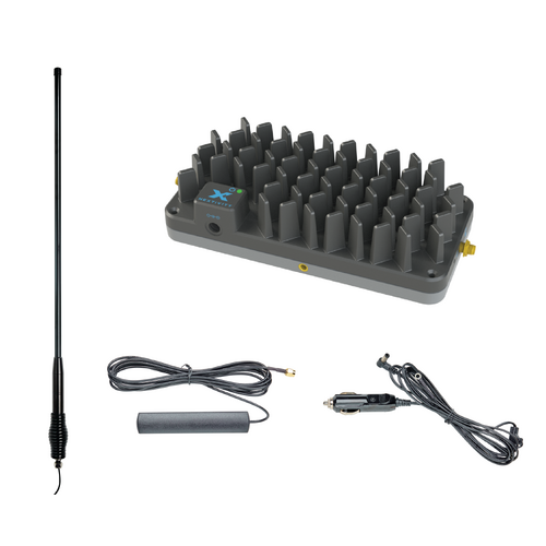 Cel-Fi GO Roam R41 3G/4G/5G Mobile Signal Repeater with Xtreme Trucker Edge Antenna 107cm