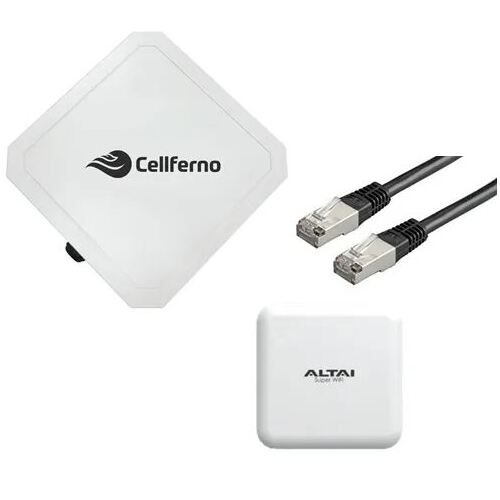 Cellferno M600 LTE CAT6 Outdoor CPE + Altai IX500 + 20m CAT5E Kit