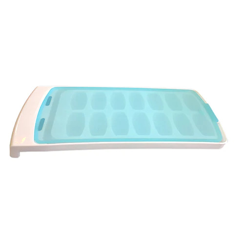 Ice Tray With Silicone Lid