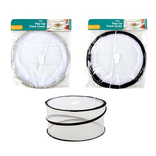 Food Cover Mesh Round Pk1 2 Asstd Cols 34.5cm Dia