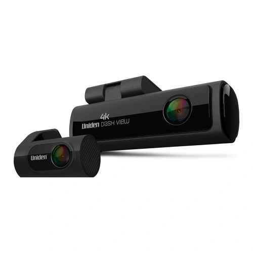 Uniden DASHVIEW60R 4K Front Camera + 2K Rear Camera Dash Cam, 64GB SD Card, Smart Parking Mode