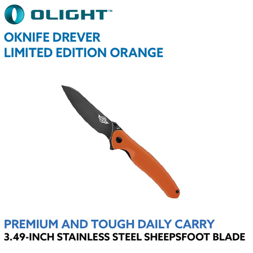 Oknife Folding Pocket Drever Orange - Limited Edition
