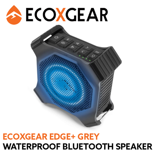 Ecoxgear Edge+ Grey Bluetooth Speaker