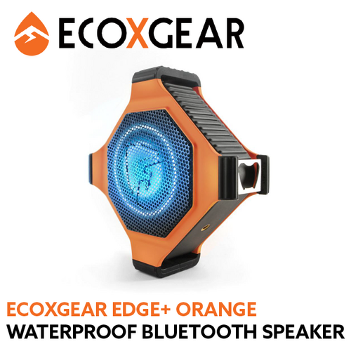 Ecoxgear Edge+ Orange Bluetooth Speaker