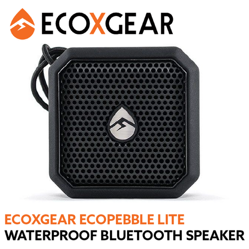 Ecoxgear EcoPebble Lite Black Bluetooth Speaker