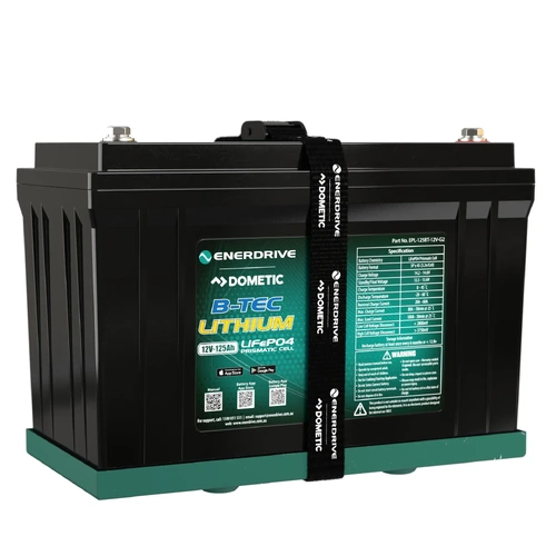 Enerdrive B-TEC 125amp / 12v LiFePO4 Battery Gen2 