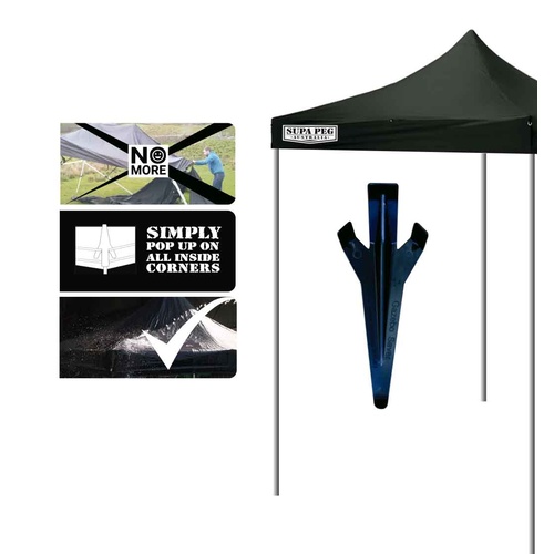 Supa Peg Gazebo Saver - Anti Water Pooling Device - 4 Pack