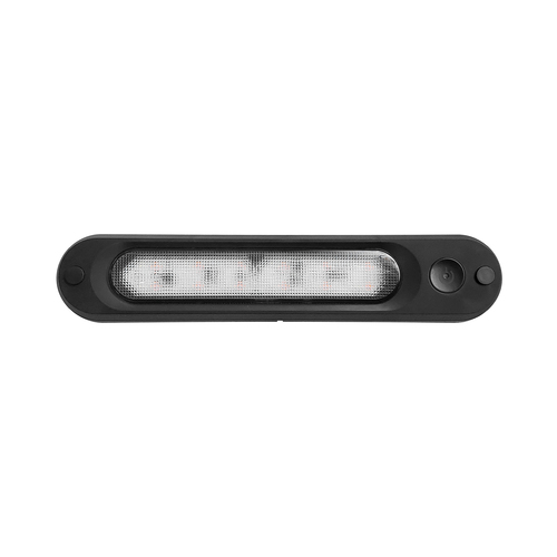 250mm Dual Colour Orange & White Caravan Flat LED Strip Light with Touch Switch & Dimmer