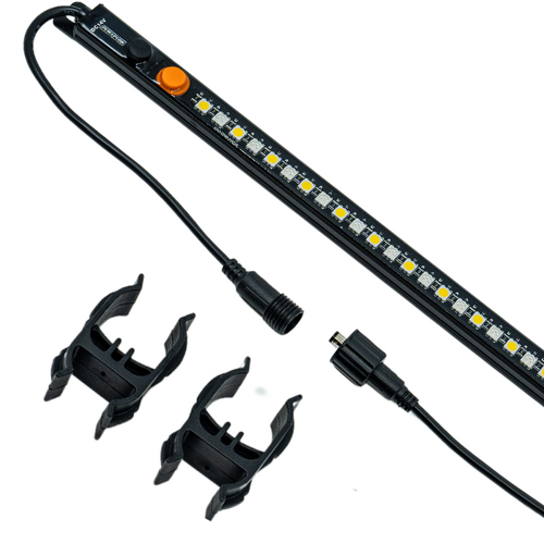 100cm Dual Colour Dimmable Magnetic LED Strip  White / Orange IP68 Waterproof