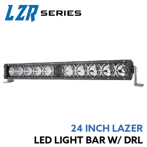 24" Laser Light Bar with Built in Daytime Running Light - Ultra Long Distance 1 LUX @ 893M Lazer