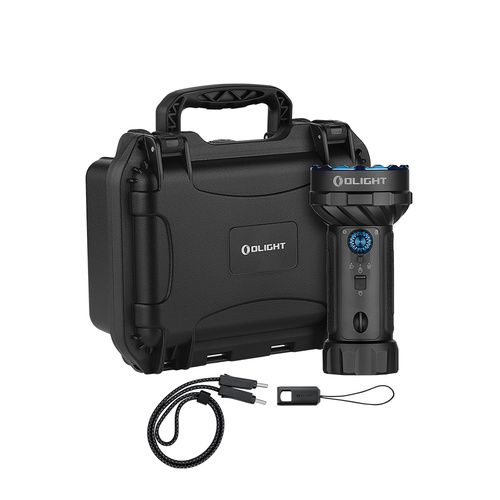 Olight Marauder Mini 2 - 10,000 Lumens Rechargeable High-Power Torch (Flood & Spot)