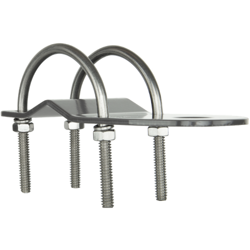 GME MB408SS 3mm Bull Bar Bracket with "U" Bolts - Stainless Steel