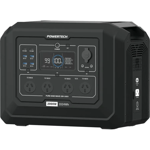 Powertech 2000W 1024Wh Power Station