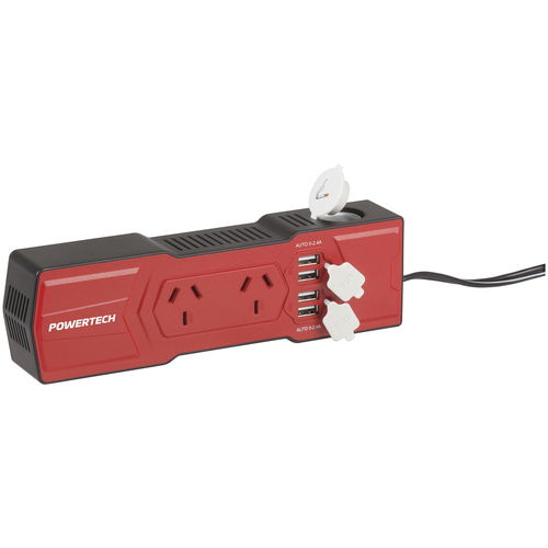 200W Inverter with 4 USB Outlets