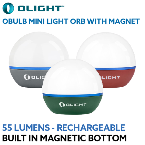 Olight Obulb 55 Lumen Mini Light Orb With Magnet