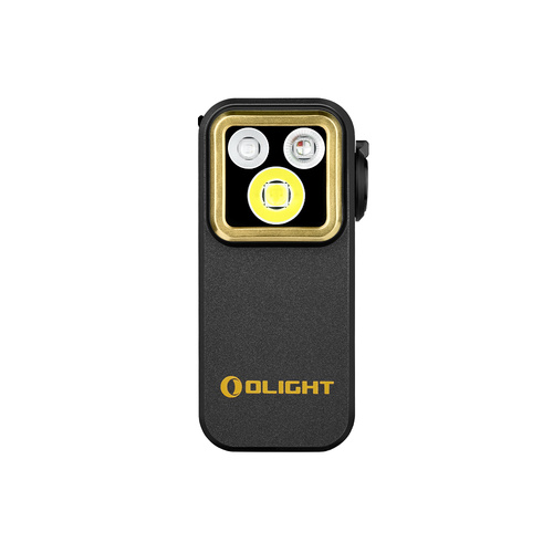 Olight Oclip Pro S 5-in-1 Clip Light with UV & RGB - Black