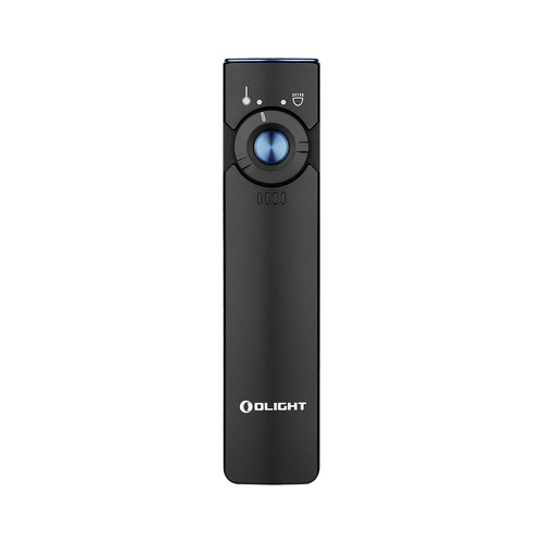 Olight Arkfeld Flat EDC Torch with White Light & Green Laser - Black