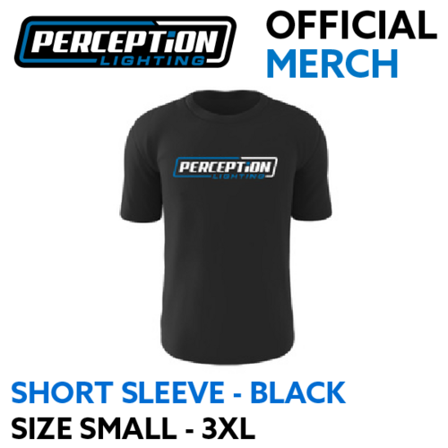 Perception Lighting Short Sleeve Unisex Tee Shirt - Official Merch
