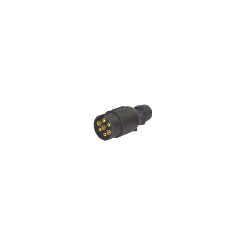 PP10 Plastic Plug Large Round - 7 Pin