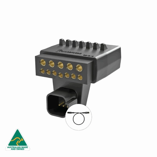 elecConnect™ Adaptor 12-12 Flat Pin