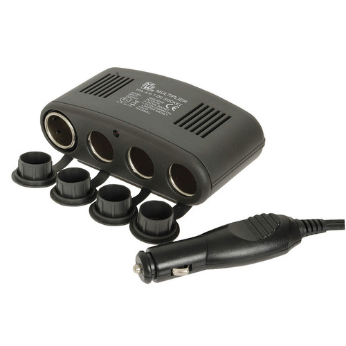 4 Way Cigarette Lighter Splitter