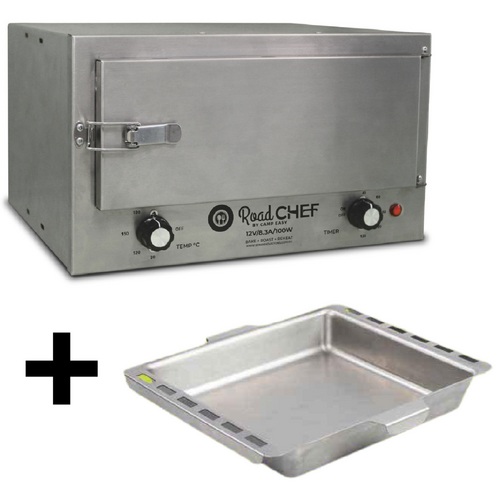 Road Chef 12 VOLT 4X4 Marine Oven + Genuine Baking Tray