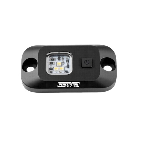 3" Surface Mount Rock Light with Intergrated Switch Dual / Tri Colour - White / Orange / Warm White