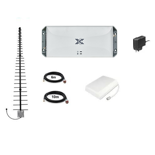 Cel-Fi GO G41 Mobile Phone Signal Repeater Booster Building Pack w/ Yagi 698-890 14dBi Antenna