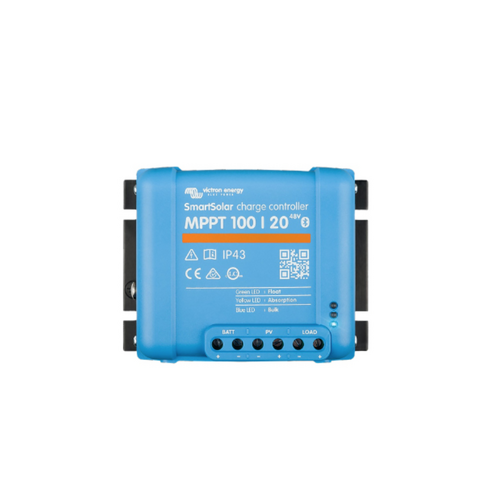 Victron Smart Solar Mppt 100/20 20 Amp (Up To 48V)  Bluetooth Solar Regulator Charge Controller