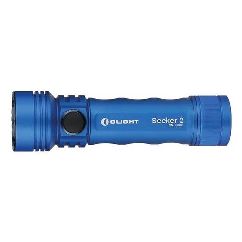 Olight Seeker 2 3000 Lumen Rechargeable LED Torch Limited Edition Blue