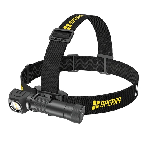 2000lm Right-Angle Flashlight & Headlamp | 250m Throw